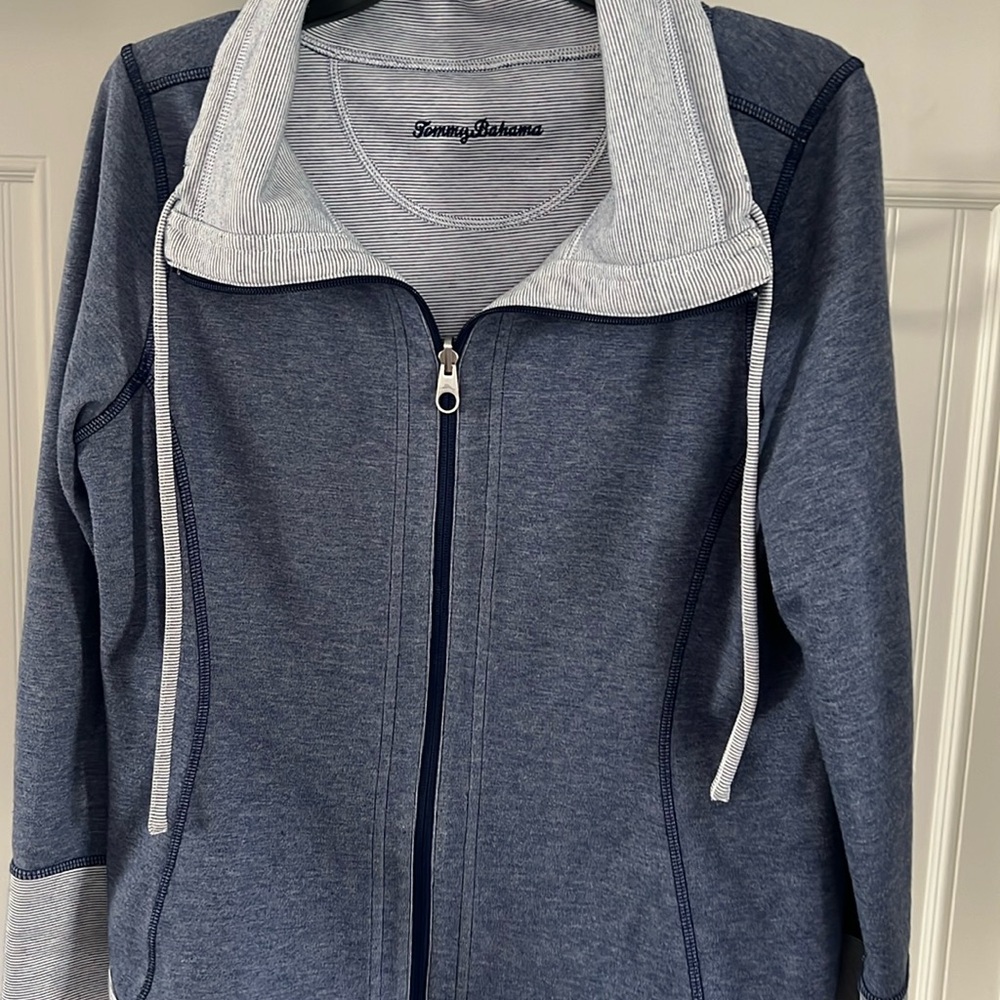 Tommy Bahama Reversible Zip Up “Sunfade Flipside” Jacket